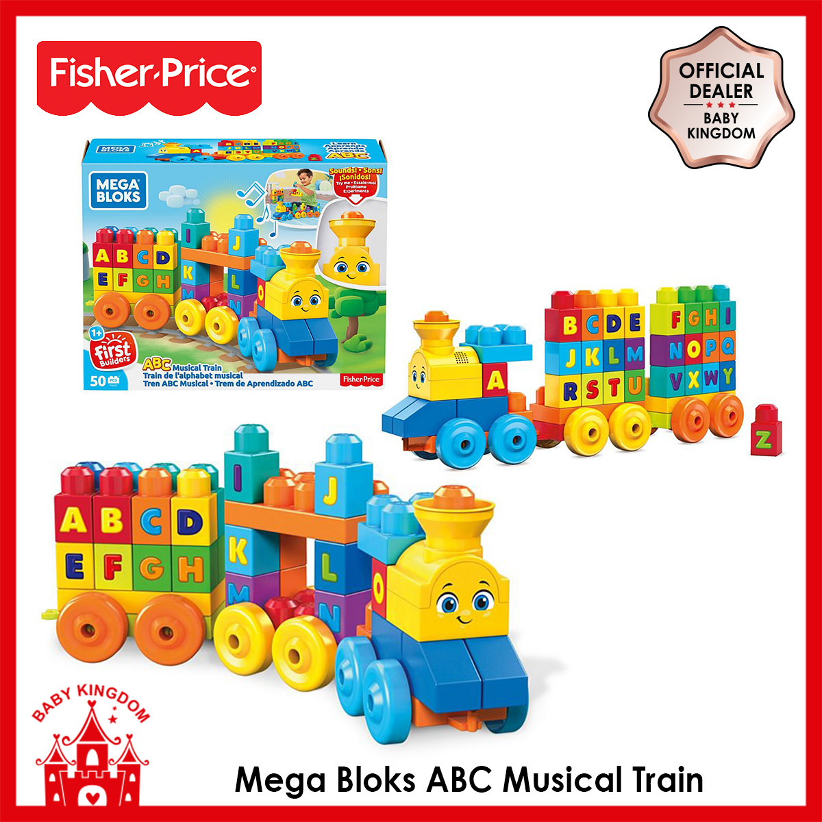 mega bloks abc musical train