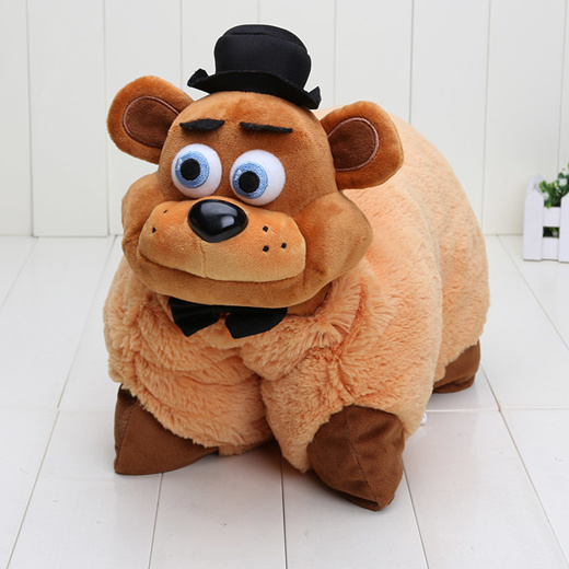 Qoo10 - factory 43cm*30cm Five Nights At Freddys plush Pillow fnaf Golden  Fred : Toys