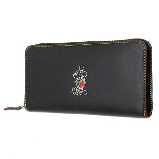 Qoo10 Coach Purse Coach Outlets Disney Collaboration Mickey Leather Accordio Bag Wallet