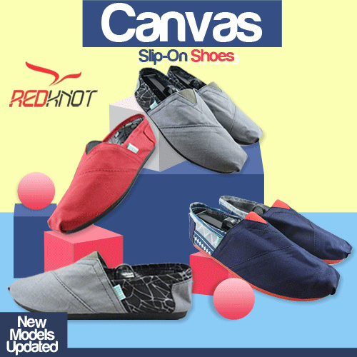 REDKNOT - New Collection - KOKETO URES - Canvas Shoes - Unisex Sneaker - Casual and comfort shoes