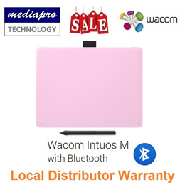 Wacom pen tablet Wacom Intuos Medium Wireless berry pink TCTL6100W /P0