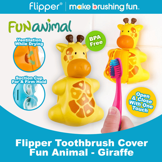 Flipper Toothbrush Holder - Turtle - Flipper