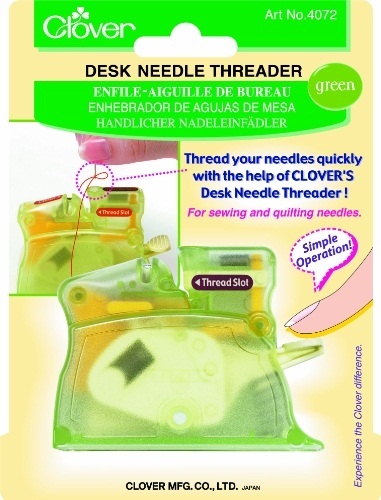 Qoo10 Clover Desk Needle Threader Green Furniture Deco