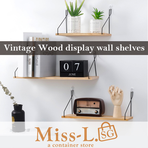 Qoo10 Home Organization Trofast Vintage Wood Display Wall