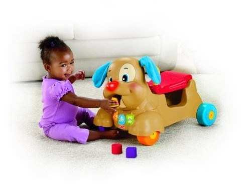 fisher price stride to ride puppy