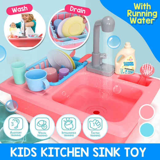 working toy sink