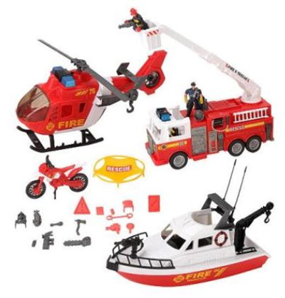 true heroes tactical rescue fire playset