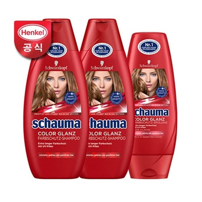 Qoo10 Schauma Color Shampoo 400ml 2pcs Conditioner 250ml Hair Care
