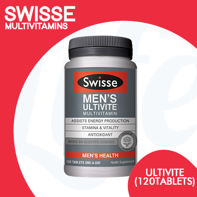 Qoo10 - [PnG] Swisse Vitamins - Mens Ultivite Multivitamin (120 Tablets) : Nutritious Items