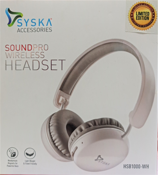 Syska soundpro 2025 wireless headset