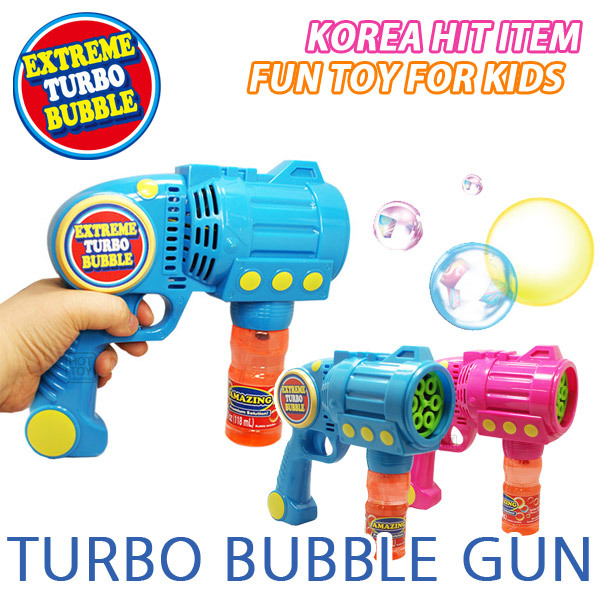 bubble gun how to use