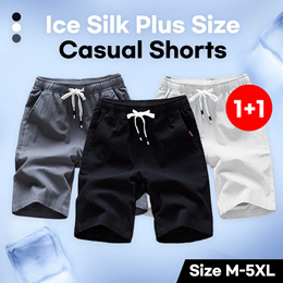 BIVIGAOS New Summer Thin Ice Silk Sharkskin Shorts Women's