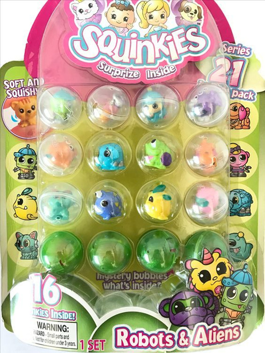 Qoo10 - Squinkies Bubble Packs - Series 21 - Robots and Qoo10 - Squinkies Bubble Packs - Series 21 - Robots and