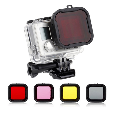 Qoo10 Shoot Waterproof Case Lens Filters For Gopro Hero 4 3 4