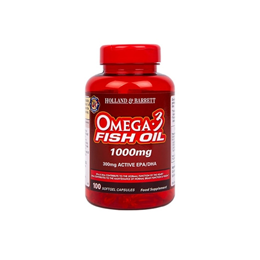 Qoo10 - Omega 3 1,000mg 100 Tablets Holland Barrett Omega 3 Fish Oil ...