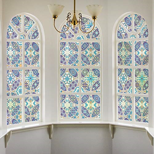 Qoo10 Dktie Stained Glass Window Film Stained Glass Decorative