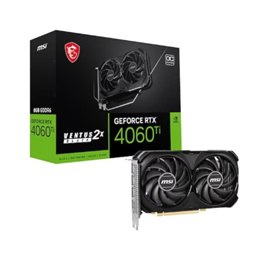 MSI 지포스 RTX 4060 Ti 벤투스 2X 블랙 OC D6 8GB