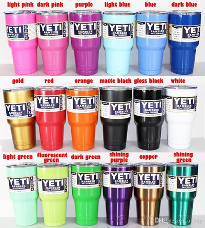 yeti colors 30 oz