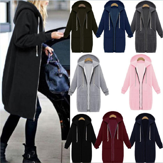 womens zip up hoodie plus size