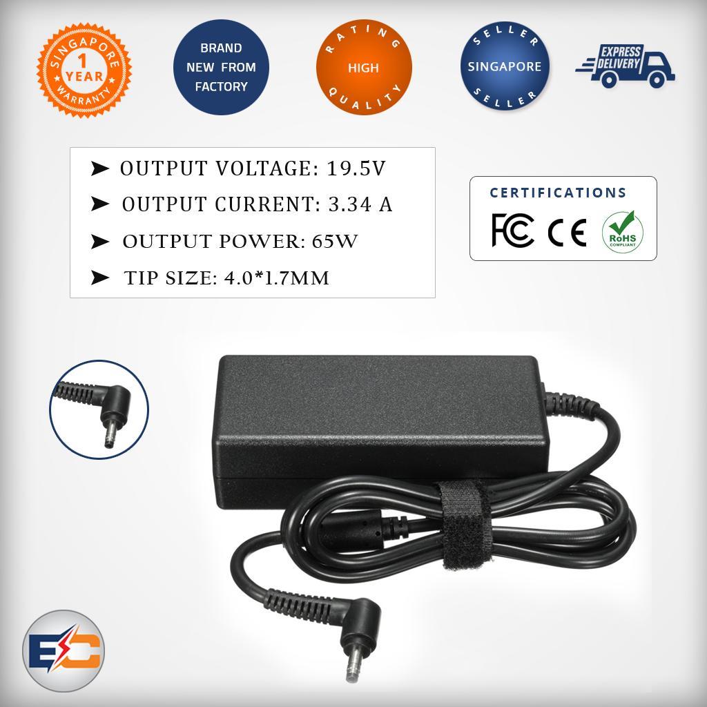 MGJN9 Dell Inspiron 13 7348 19.5V 3.34A 65W AC Power Adapter Charger