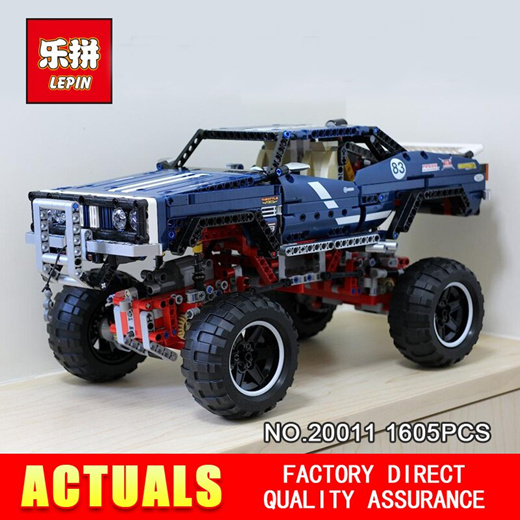 US 178.41 34 LEPIN 20011 1605Pcs the Technic series Super classic limited edition of off road vehicles Model Buil