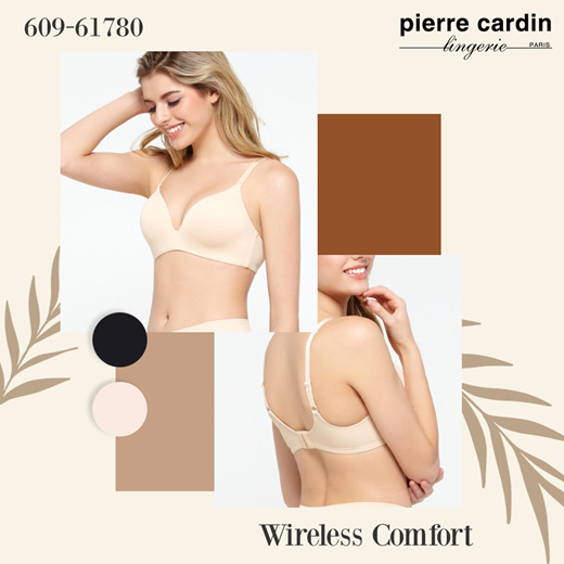 Pierre Cardin Wireless Comfort IV Bra 609-61780