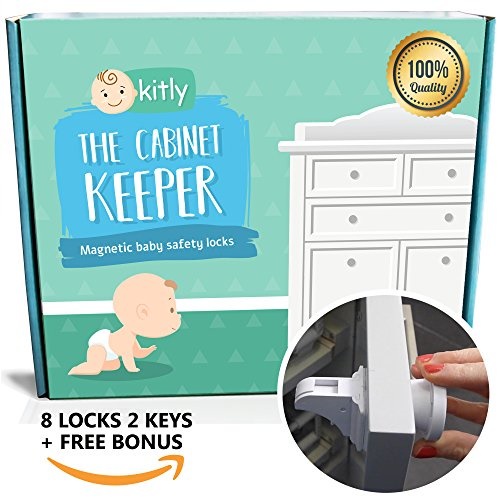 Qoo10 Kitly The Cabinet Keeper Magnetic Baby Locks Baby Proof