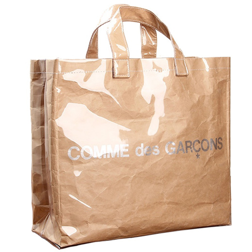 comme des garcons kraft bag