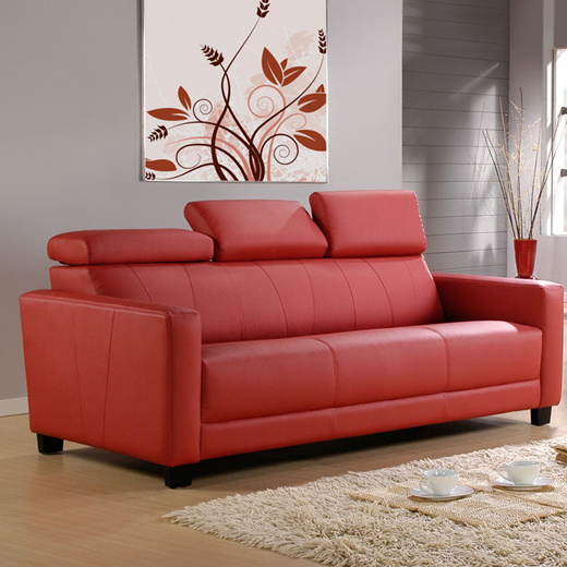 Qoo10 3 Seater Sofa Furniture Deco, Leather Sofa Free Delivery