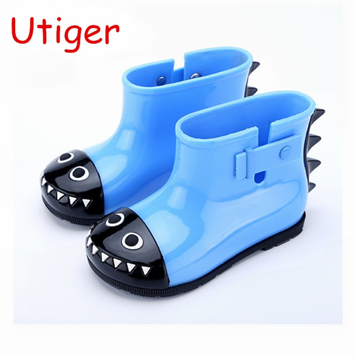 boys rubber rain boots