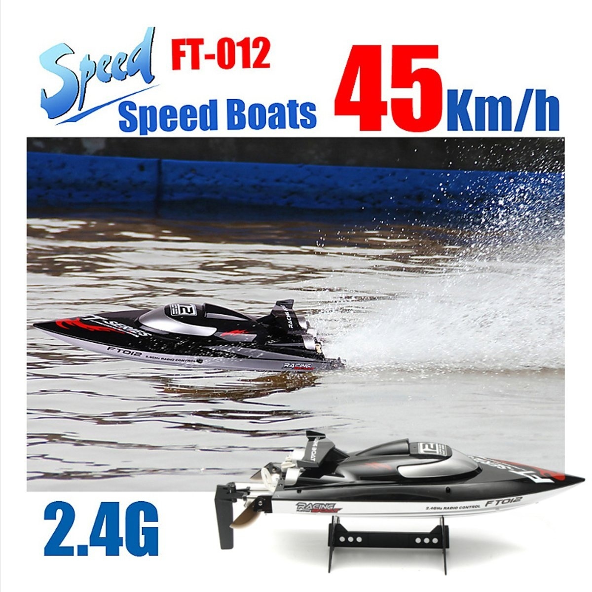 rc speed boat racing