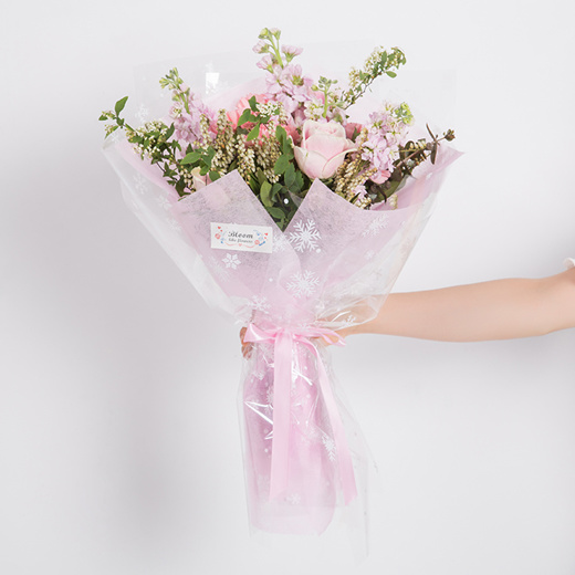 Qoo10 - Clear Flower Wrapping Paper Cellophane Korean Florist