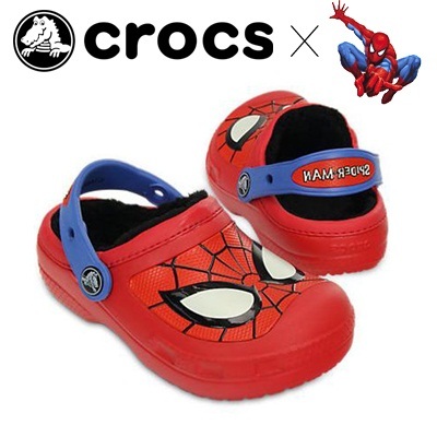toddler spiderman crocs