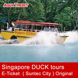 Singapore the Original DUCK tours by DUCK  HiPPO - Suntec City eTicket