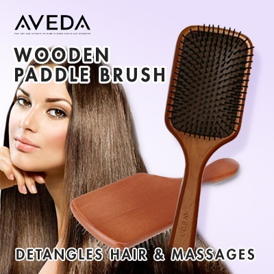 CLEARANCE! Aveda Wooden Paddle Brush Comb detangle hair brush massage Deals for only S$29.9 instead of S$29.9