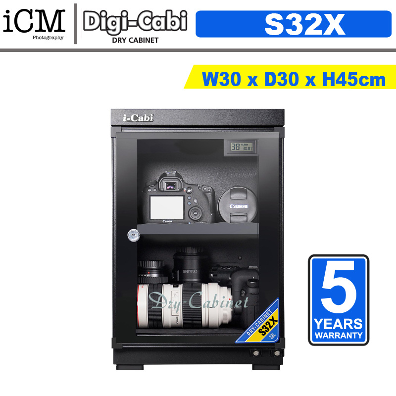 Qoo10 Digi Cabi 30l I Cabi S32x Electronic Dry Cabinet 5 Years Warranty Cameras Recorders