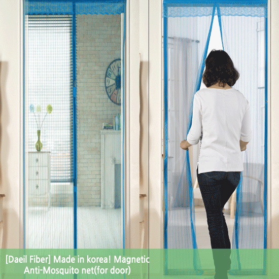 Daeil Fiber Daeil Fiber Made In Korea Magnetic Anti Mosquito Net Front Door 120 X 210