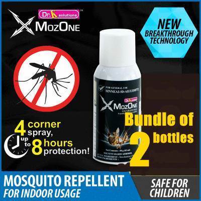 [SCANPAP] Bundle Of 2 - ✨Organic Non Toxic 83ml Mosquito Repellent✨ (8hrs Protection) 