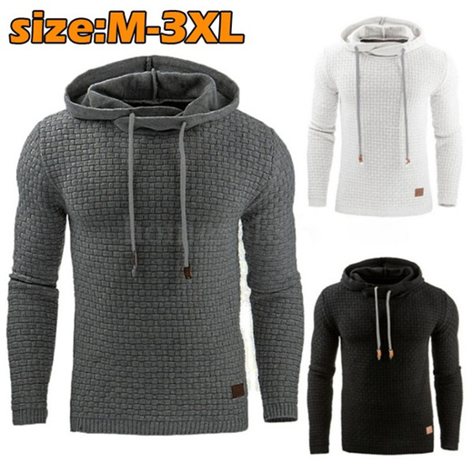 Qoo10 Plus Size M 3xl Fall Men S Hoodie Wool Warm Pullover Sweatshirt Men S Women S Clothing