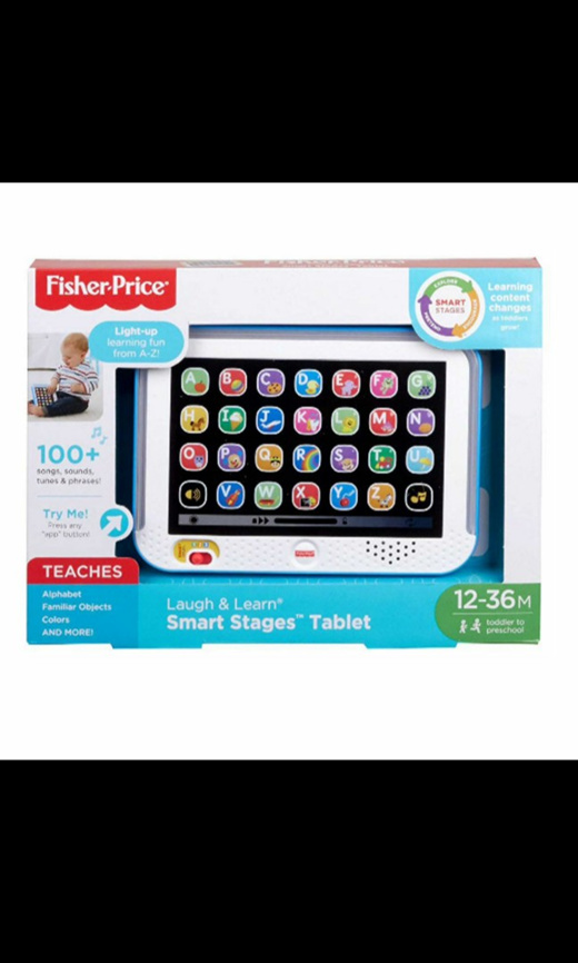 fisher price bike with tablet