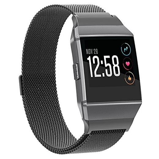 fitbit ionic bands metal