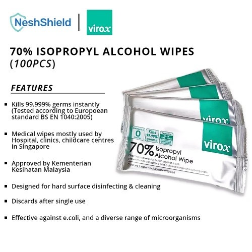 alcohol wipes singapore