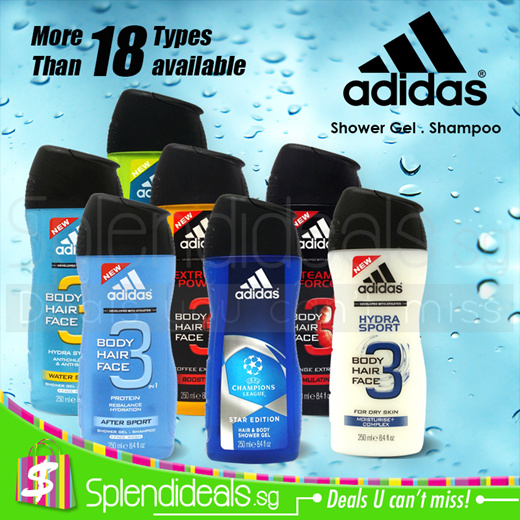 adidas men's body wash