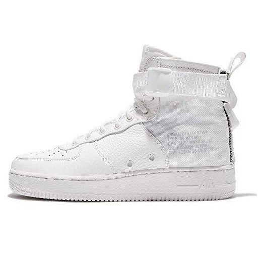 nike sf af1 mid triple ivory