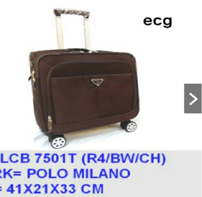 polo milano suitcase