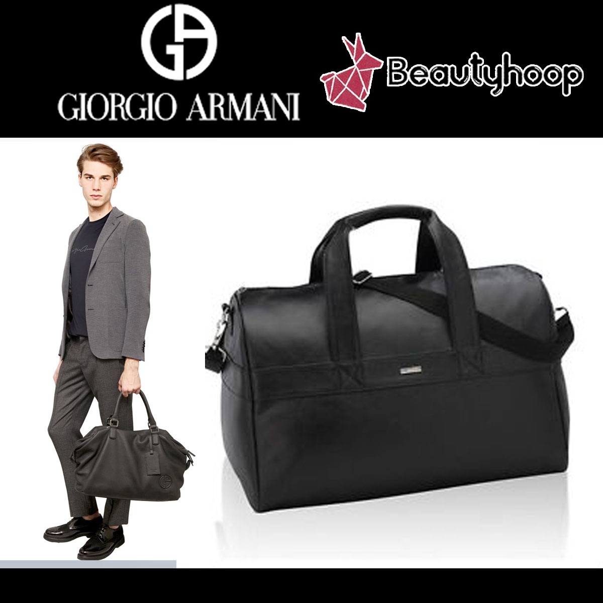 giorgio armani men's handbag