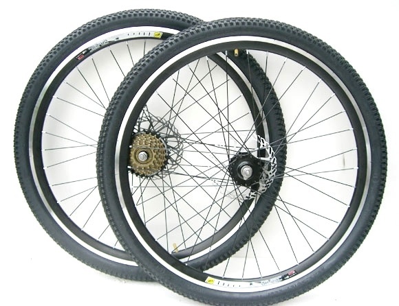 26 inch mountain bike front wheel