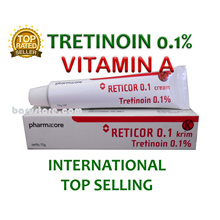 Reticor Tretinoin 0.1% Vitamin A Skincare Beauty Face Cream For Acne Scar Wrinkles Comedo