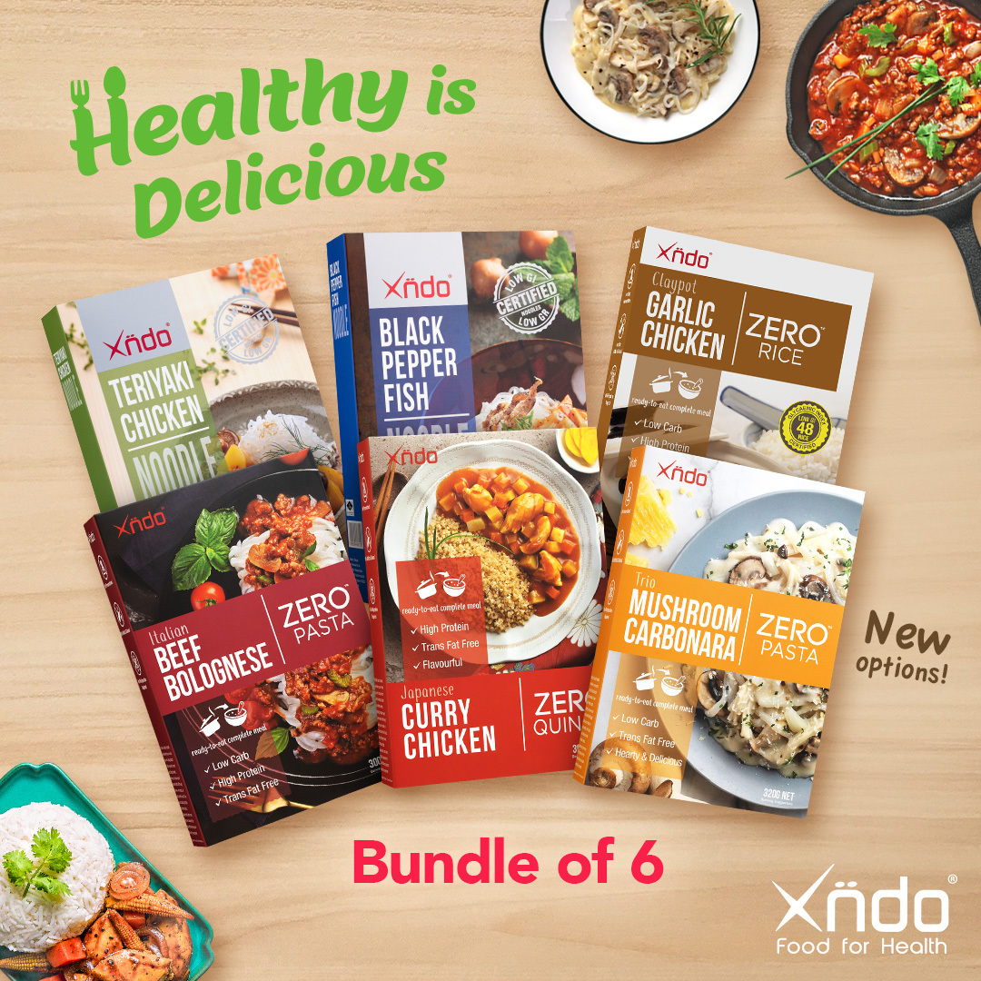 Qoo10 Exclusive Deal Bundle Of 6 do Ready To Eat Meal Diet Meal Re Nutritious Items