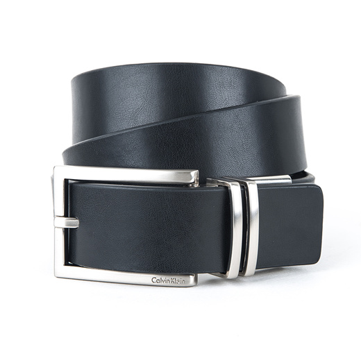 calvin klein men's smooth leather reversible belt